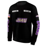 personalized james madison dukes punisher skull black hoodie best selling