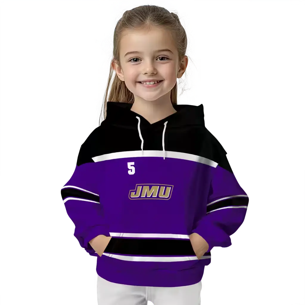 personalized james madison dukes striped pattern purple hoodie top rated personalized james madison dukes striped pattern purple hoodie top rated