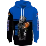 personalized kansas jayhawks baby groot blue black hoodie best selling