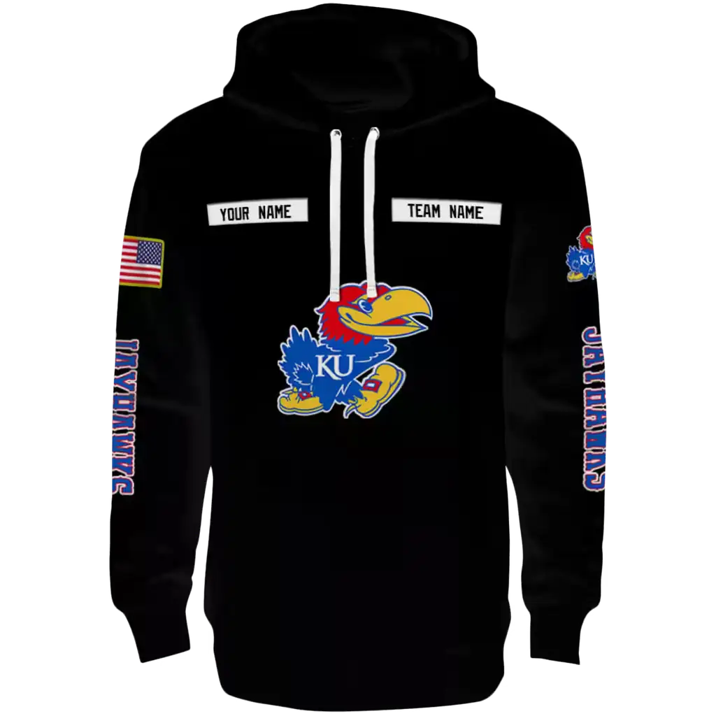 personalized kansas jayhawks punisher skull black hoodie best selling personalized kansas jayhawks punisher skull black hoodie best selling