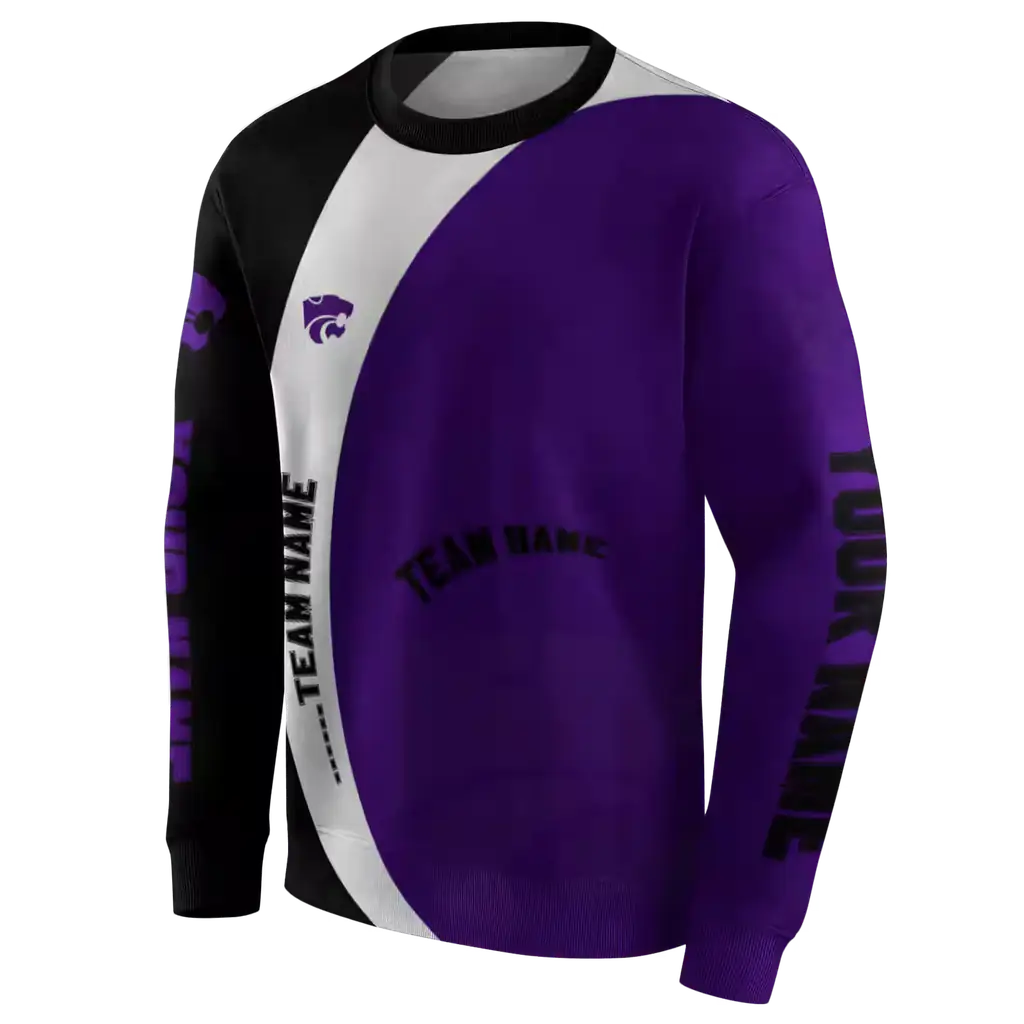 personalized kansas state wildcats minimalist design purple black hoodie new arrival personalized kansas state wildcats minimalist design purple black hoodie new arrival