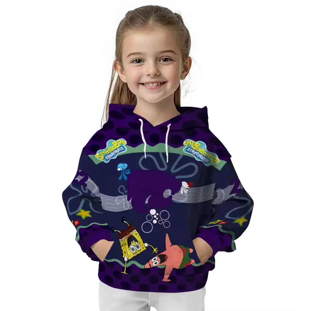 personalized kansas state wildcats spongebob patrick star purple navy hoodie top rated personalized kansas state wildcats spongebob patrick star purple navy hoodie top rated
