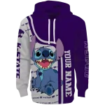 personalized kansas state wildcats stitch purple hoodie best selling