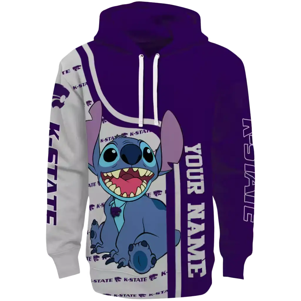 personalized kansas state wildcats stitch purple hoodie best selling personalized kansas state wildcats stitch purple hoodie best selling