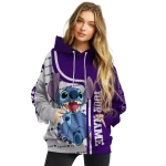 personalized kansas state wildcats stitch purple hoodie best selling