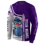 personalized kansas state wildcats stitch purple hoodie best selling