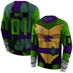 personalized kansas state wildcats superhero armor purple green hoodie best selling