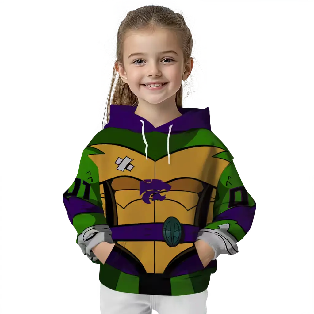 personalized kansas state wildcats superhero armor purple green hoodie top rated personalized kansas state wildcats superhero armor purple green hoodie top rated