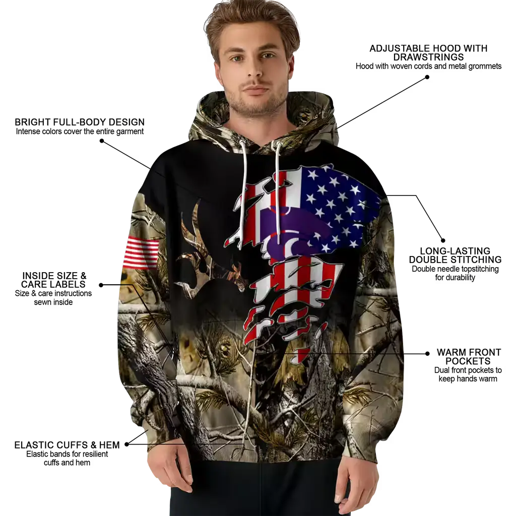 personalized kansas state wildcats tree camo hoodie latest model personalized kansas state wildcats tree camo hoodie latest model