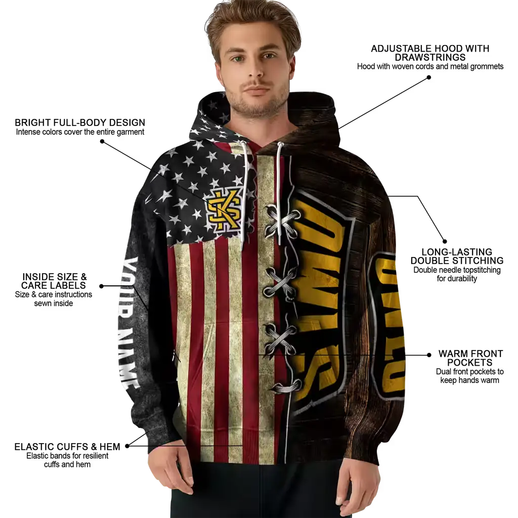 personalized kennesaw state owls american pride hoodie latest model personalized kennesaw state owls american pride hoodie latest model