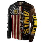 personalized kennesaw state owls american pride hoodie best selling