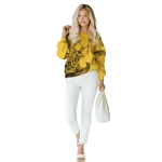 personalized kennesaw state owls deer silhouette gold hoodie best selling