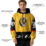 personalized kennesaw state owls grateful vibes gold hoodie best selling