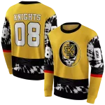 personalized kennesaw state owls grateful vibes gold hoodie best selling