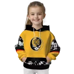 personalized kennesaw state owls grateful vibes gold hoodie best selling