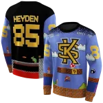 personalized kennesaw state owls mario blue black hoodie best selling