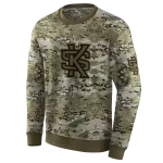 personalized kennesaw state owls military style hoodie best selling