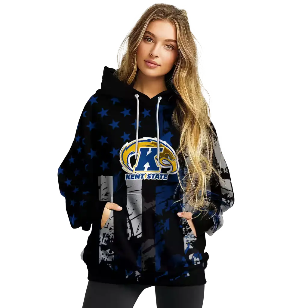 personalized kent state golden flashes distressed flag navy blue black hoodie high quality personalized kent state golden flashes distressed flag navy blue black hoodie high quality