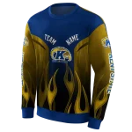 personalized kent state golden flashes flame design navy blue hoodie best selling