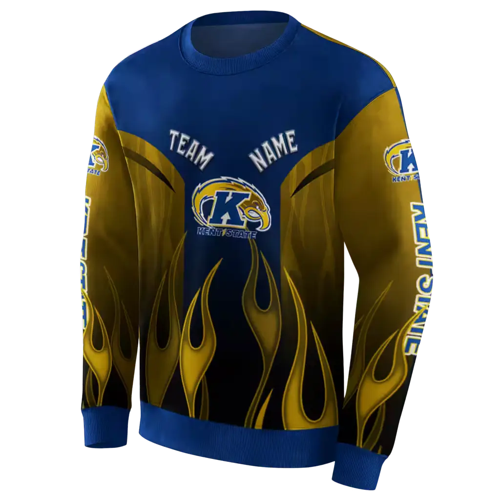 personalized kent state golden flashes flame design navy blue hoodie new arrival personalized kent state golden flashes flame design navy blue hoodie new arrival