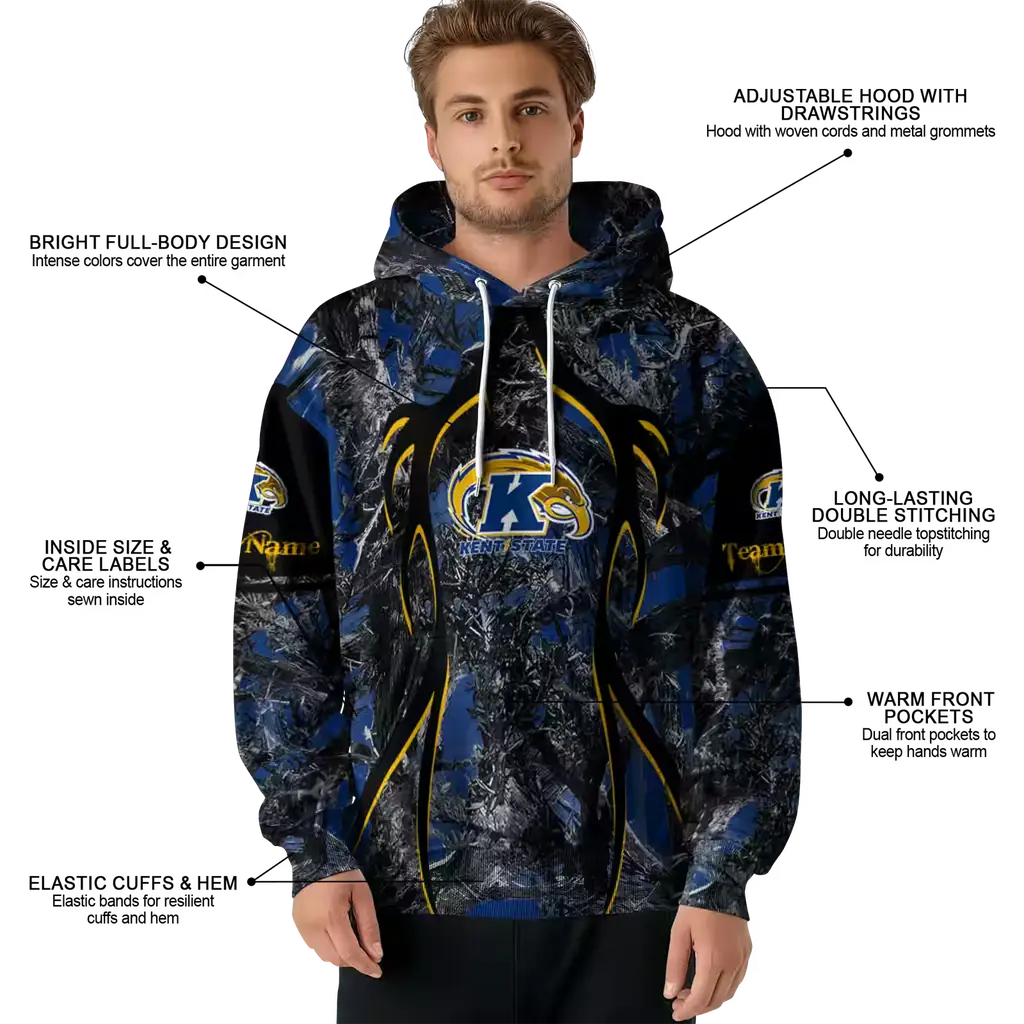 personalized kent state golden flashes hunting theme navy blue black hoodie latest model personalized kent state golden flashes hunting theme navy blue black hoodie latest model
