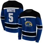 personalized kent state golden flashes striped pattern navy blue hoodie best selling