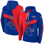 personalized la tech abstract shape blue hoodie best selling