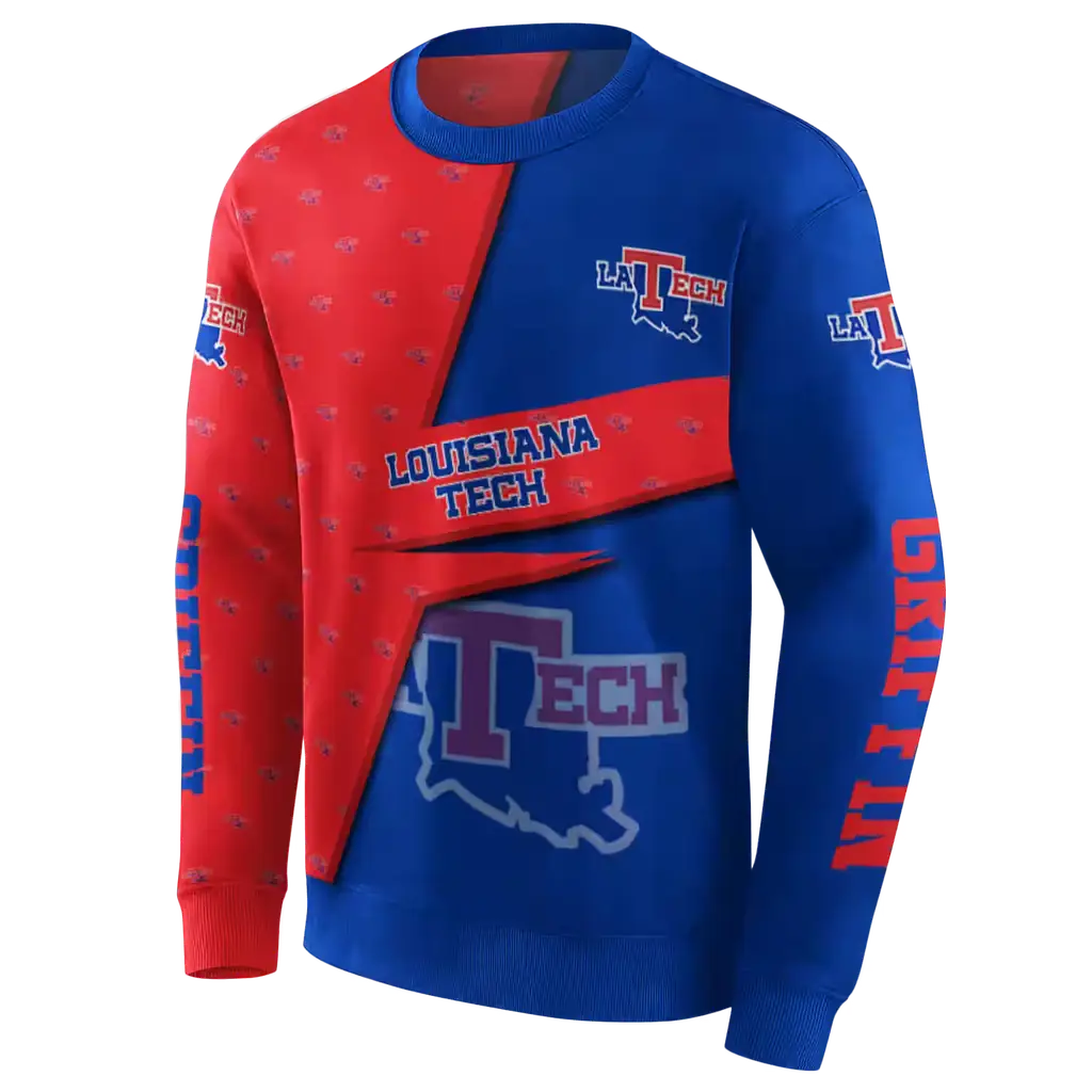 personalized la tech abstract shape blue hoodie new arrival personalized la tech abstract shape blue hoodie new arrival