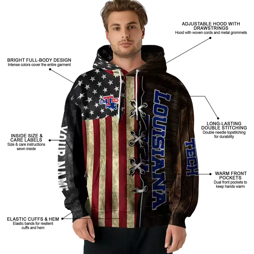 personalized la tech american pride hoodie latest model personalized la tech american pride hoodie latest model