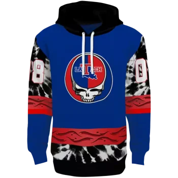 personalized la tech grateful vibes blue hoodie best selling