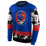 personalized la tech grateful vibes blue hoodie best selling