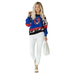 personalized la tech grateful vibes blue hoodie best selling