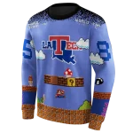 personalized la tech mario blue black hoodie best selling