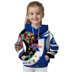 personalized la tech puzzle pieces blue hoodie best selling