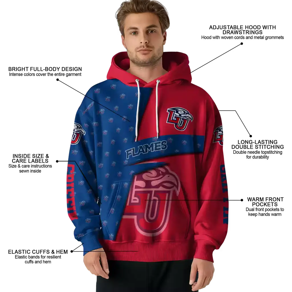 personalized liberty flames abstract shape red hoodie latest model personalized liberty flames abstract shape red hoodie latest model