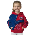 personalized liberty flames abstract shape red hoodie best selling