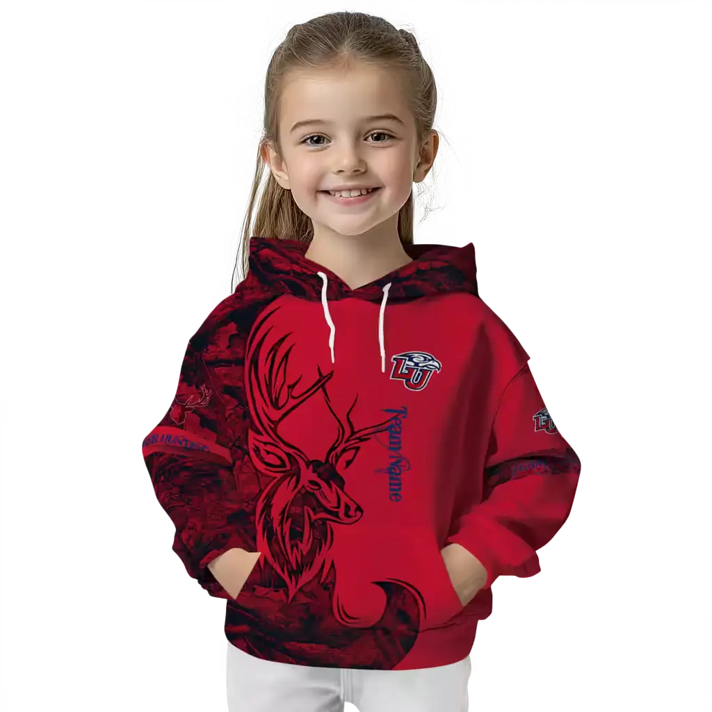 personalized liberty flames deer silhouette red hoodie top rated personalized liberty flames deer silhouette red hoodie top rated