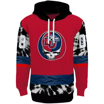 personalized liberty flames grateful vibes red hoodie best selling