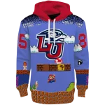 personalized liberty flames mario blue black hoodie best selling