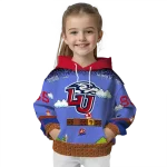 personalized liberty flames mario blue black hoodie best selling