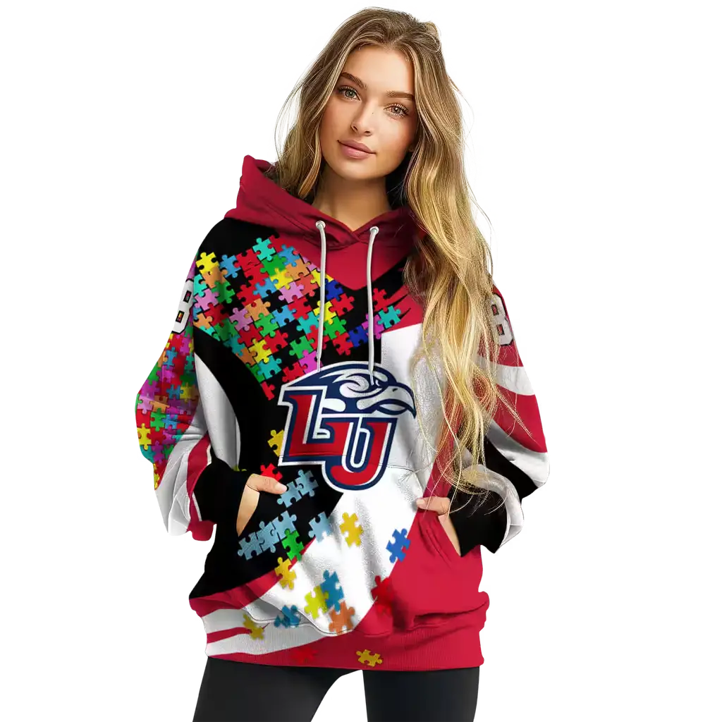 personalized liberty flames puzzle pieces red hoodie high quality personalized liberty flames puzzle pieces red hoodie high quality