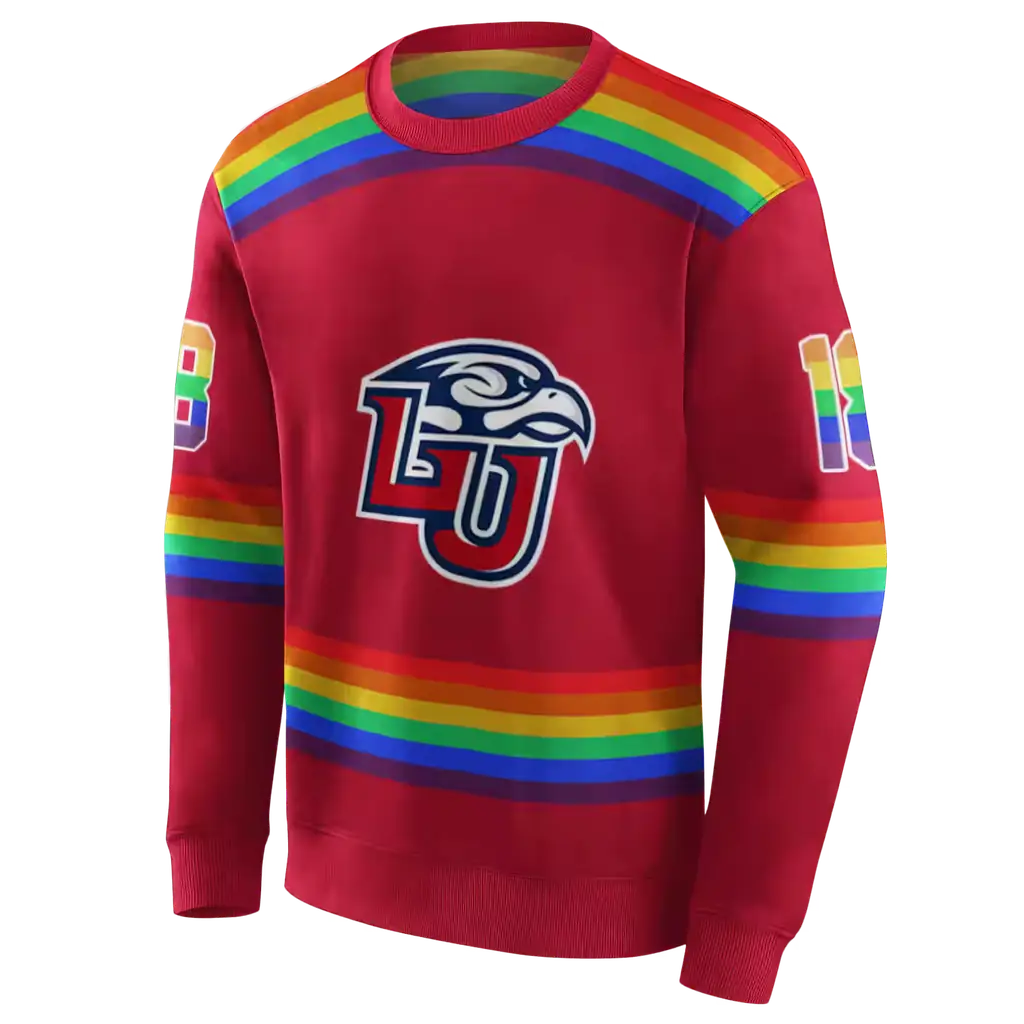 personalized liberty flames rainbow stripes red hoodie new arrival personalized liberty flames rainbow stripes red hoodie new arrival