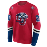 personalized liberty flames striped sleeves red hoodie best selling