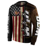 personalized louisiana monroe warhawks american pride hoodie best selling