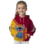 personalized louisiana monroe warhawks stitch red hoodie best selling