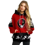 personalized louisville cardinals grateful vibes red hoodie best selling