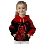 personalized louisville cardinals grim reaper red black hoodie best selling