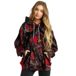 personalized louisville cardinals hunting theme red black hoodie best selling
