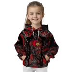 personalized louisville cardinals hunting theme red black hoodie best selling