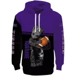 personalized lsu tigers baby groot purple black hoodie best selling